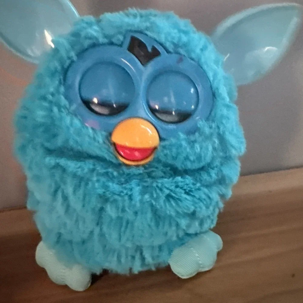 Hasbro Furby 2012 Taboo Teal Rare Collectible Turquoise Tested & Working. Talks